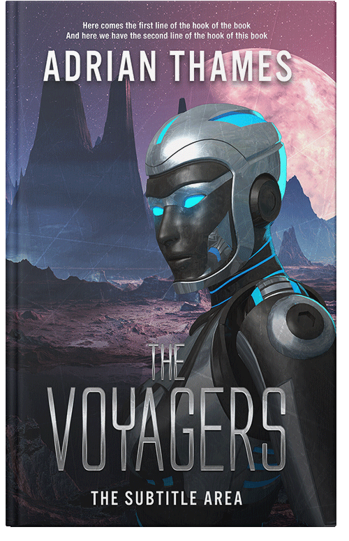 Front view of Premade Science Fiction Book Cover - Tuna