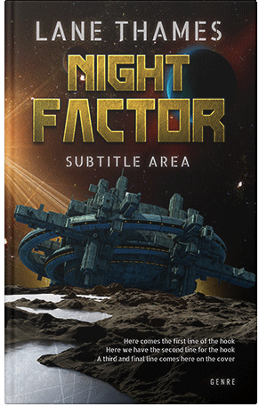 Premade Book Cover Cod Gray