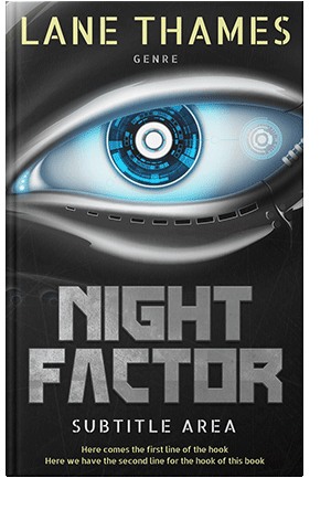 Pre Made Book Cover Pumice