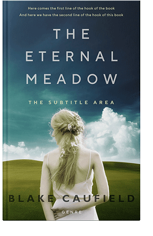 Pre Made Book Cover Celeste