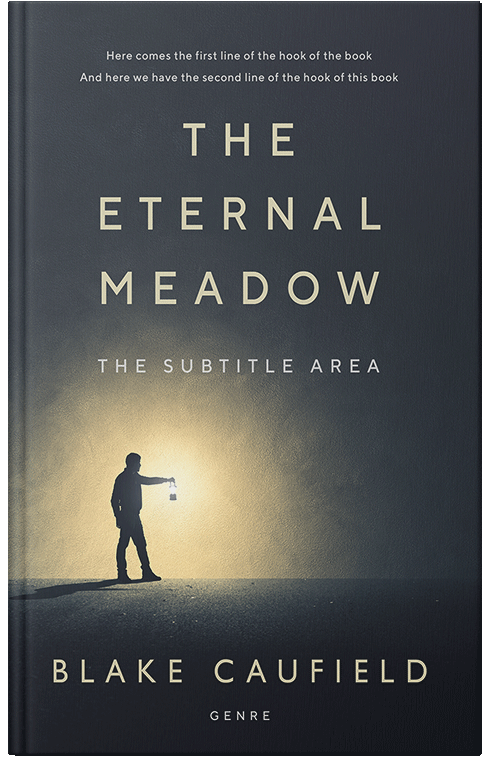 Front view of Premade Mystery & Thriller & Suspense Book Cover - Outer Space