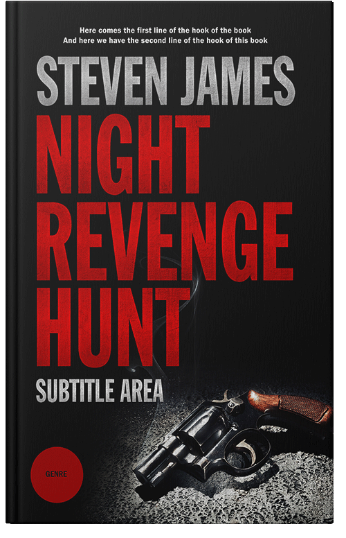 Front view of Premade Mystery & Thriller & Suspense Book Cover - Cod Gray