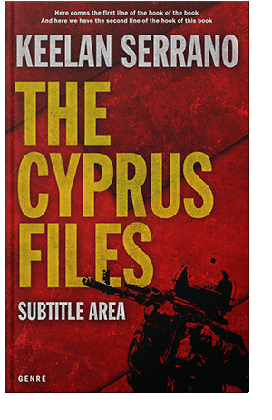 Pre Made Book Cover Dark Burgundy