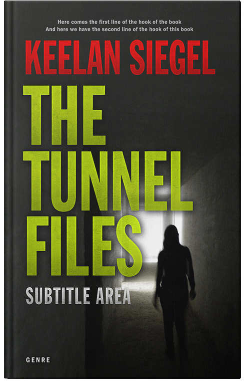 Front view of Premade Mystery & Thriller & Suspense Book Cover - Marigold