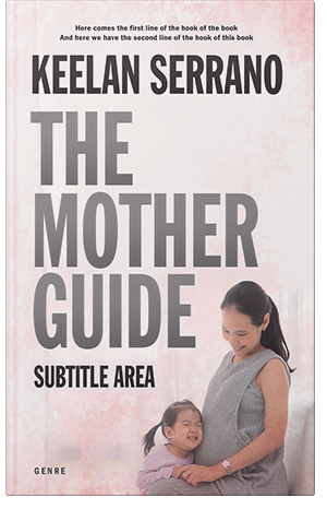 Premade Book Cover Dawn Pink