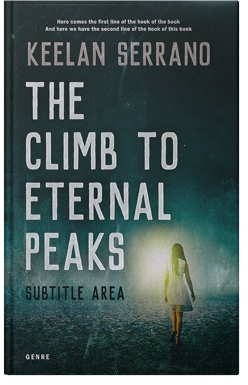 Front view of Premade Mystery & Thriller & Suspense Book Cover - Green Spring