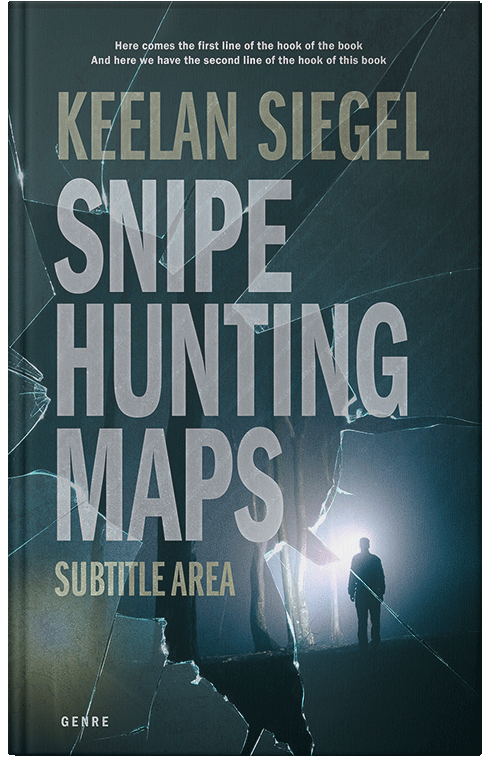 Front view of Premade Mystery & Thriller & Suspense Book Cover - Green Spring