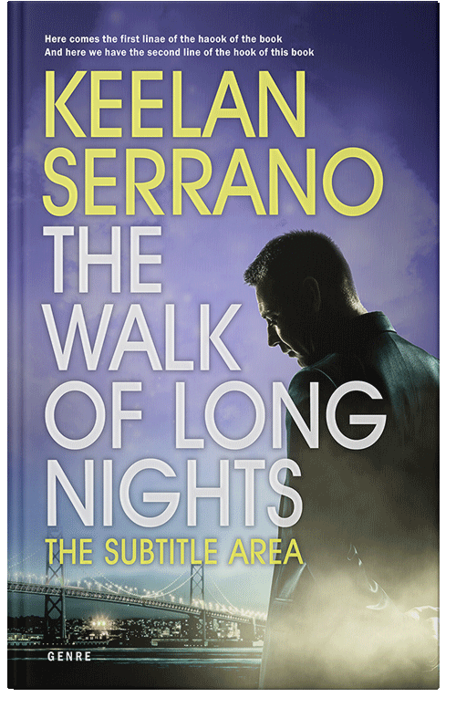 Front view of Premade Mystery & Thriller & Suspense Book Cover - Pumice