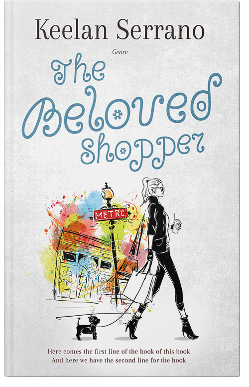 Front view of Premade Teen & Young Adult Book Cover - Cararra