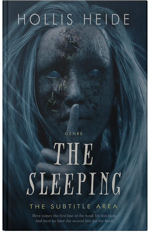 Front view of Premade Horror Book Cover - Big Stone