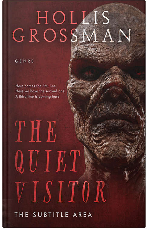 Front view of Premade Horror Book Cover - Cedar
