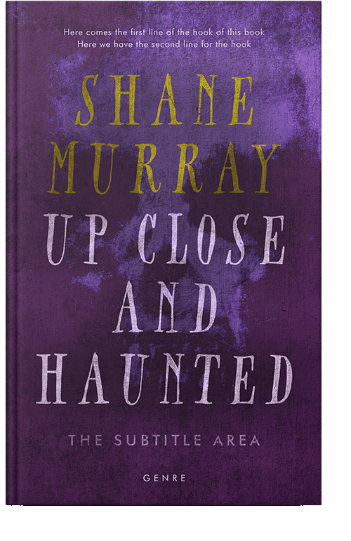 Front view of Bossanova #4811 - Premade Horror Book Cover