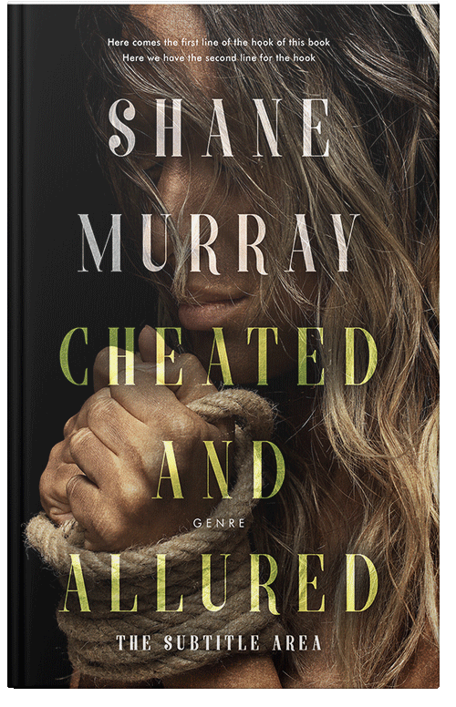 Front view of Premade Mystery & Thriller & Suspense Book Cover - Oil