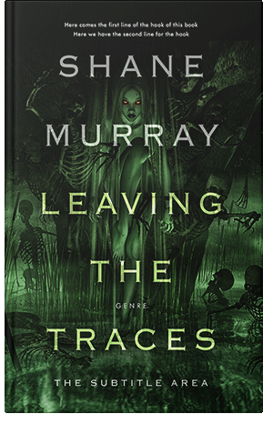 Premade Book Cover Hunter Green