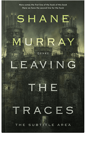 Pre Made Book Cover Log Cabin