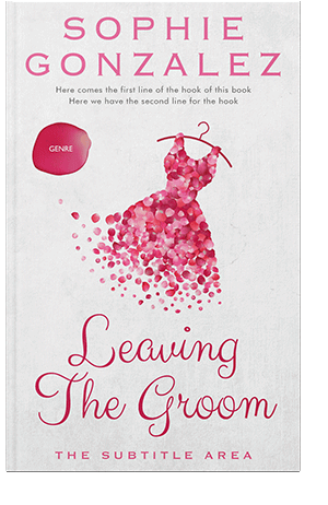 Pre Made Book Cover Wild Sand