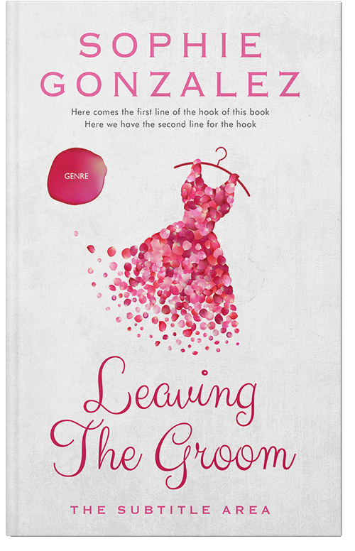Front view of Premade Chick Lit Book Cover - Wild Sand