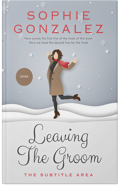 Front view of Premade Chick Lit Book Cover - Iron