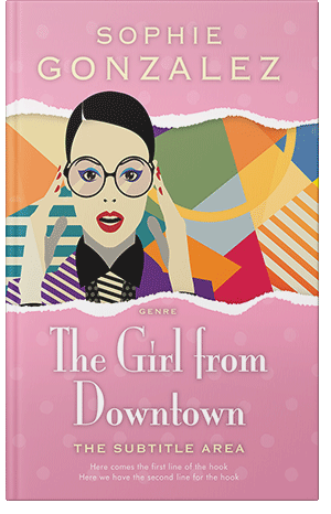 Premade Book Cover Can Can