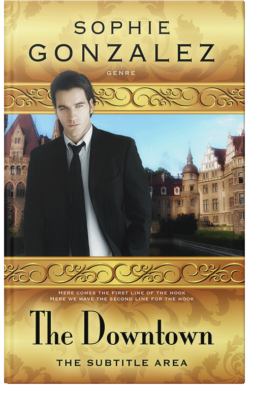 Front view of Premade Business Book Cover - Apache