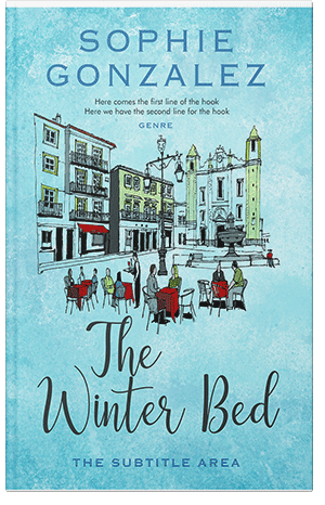 Premade Book Cover Water Leaf