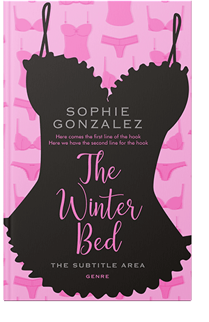 Pre Made Book Cover Lavender Pink