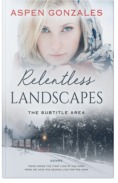 Front view of Premade Romance Book Cover - Mischka