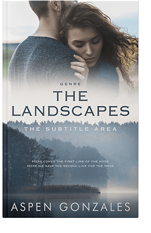 Pre Made Book Cover Silver Sand