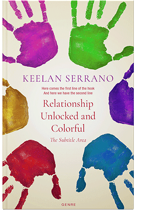 Pre Made Book Cover Sea Green