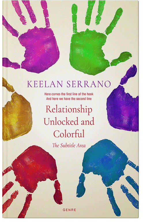 Front view of Premade Health & Mind & Body Book Cover - Sea Green