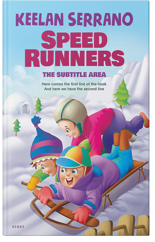 Front view of Premade Fantasy Book Cover - Mischka