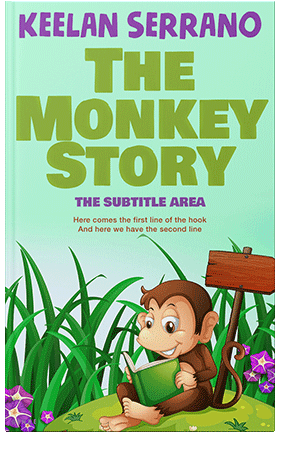 Pre Made Book Cover Mint Tulip