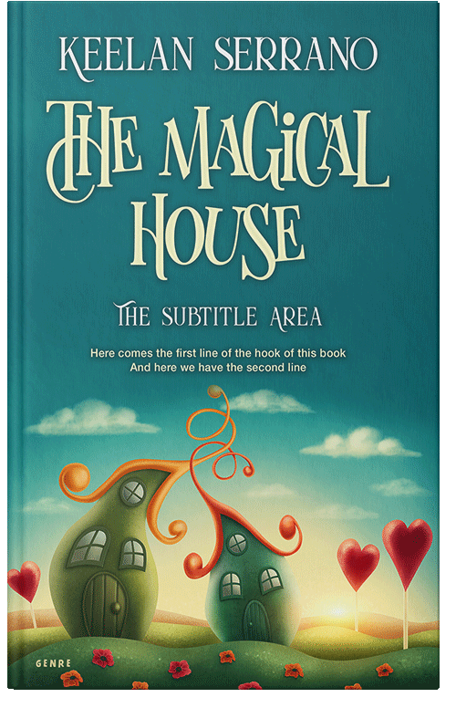 Front view of Premade Fantasy Book Cover - Genoa