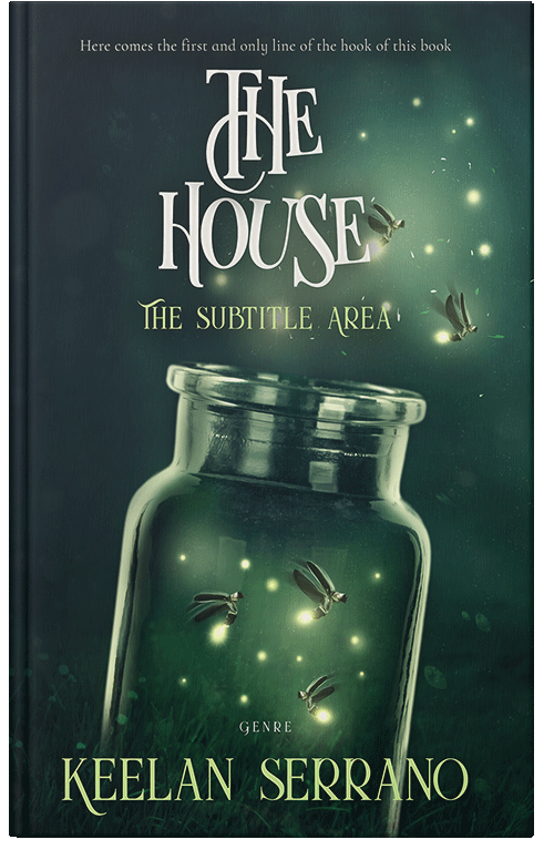 Front view of Premade Fantasy Book Cover - Gable Green