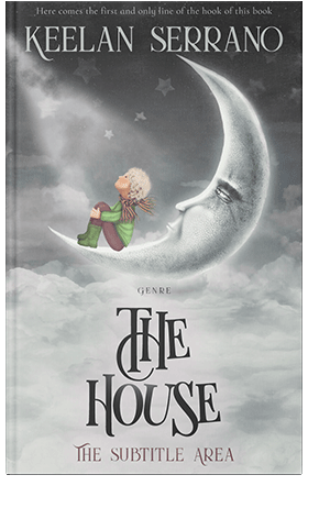 Pre Made Book Cover Pumice