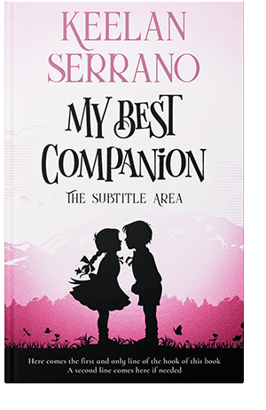 Pre Made Book Cover Underage Pink