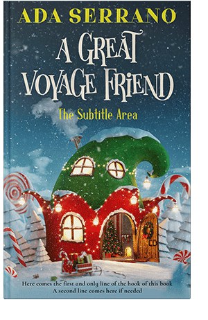 Pre Made Book Cover Tan