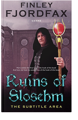 Pre Made Book Cover Cocoa Brown