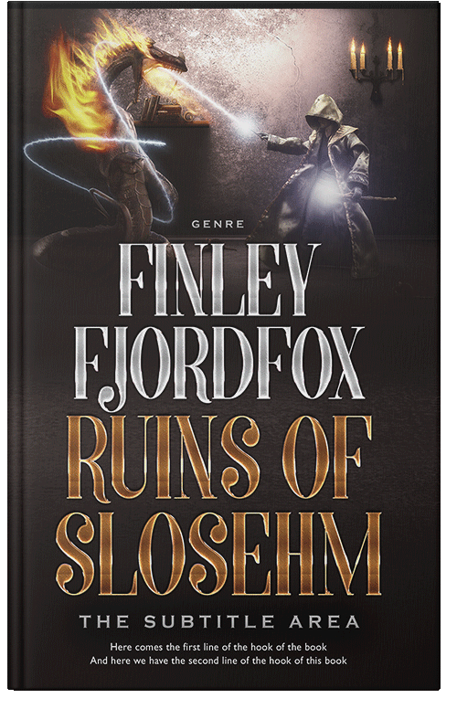 Front view of Premade Fantasy Book Cover - Rodeo Dust