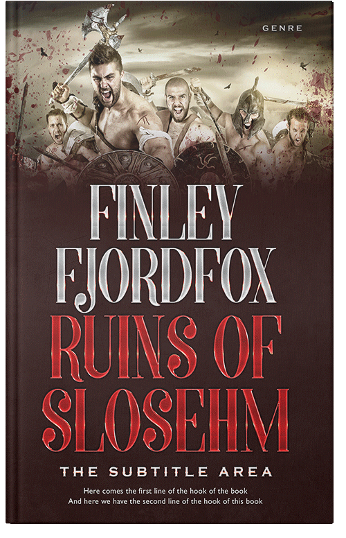 Front view of Premade Historical Book Cover - Eunry