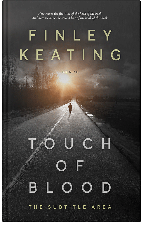 Front view of Premade Mystery & Thriller & Suspense Book Cover - Dune