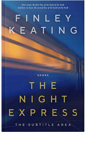 Pre Made Book Cover Biscay