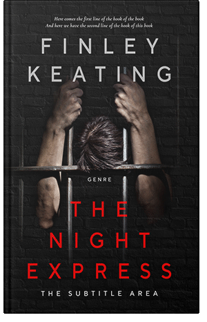 Premade Book Cover Cod Gray