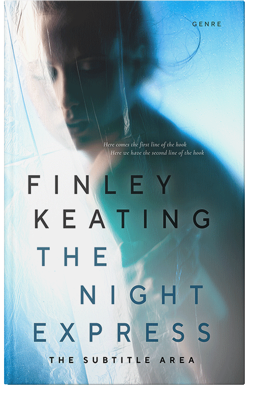 Front view of Premade Mystery & Thriller & Suspense Book Cover - Blue Dianne