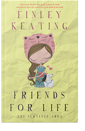 Pre Made Book Cover Zombie