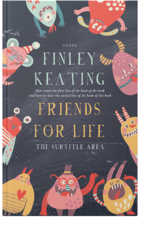 Pre Made Book Cover Tonys Pink