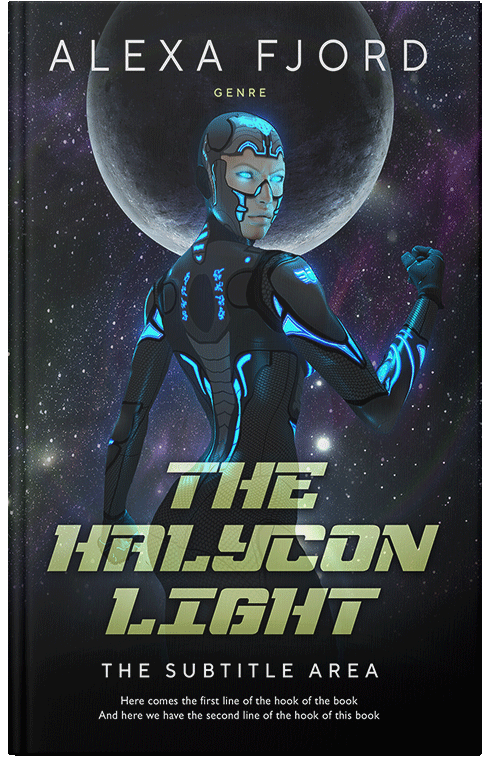 Front view of Premade Science Fiction Book Cover - Vulcan