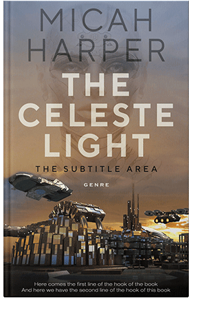 Pre Made Book Cover Americano