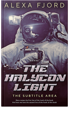 Pre Made Book Cover Livid Brown