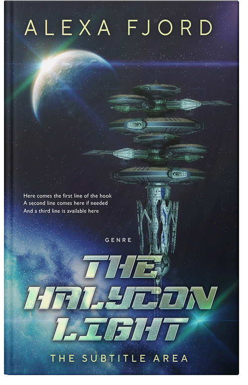 Front view of Premade Science Fiction Book Cover - Mirage